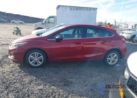 2018 Chevrolet Cruze Lt Auto из США, поврежденный, VIN 3G1BE6SM5JS567787